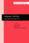 Cover: Language Typology - John Benjamins Publishing Co