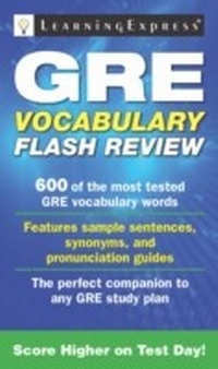 Enlarge image Cover: GRE Vocabulary Flash Review - LearningExpress LLC