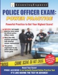Enlarge image Cover: Police Officer Exam: Power Practice - LearningExpress LLC