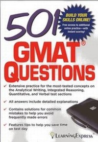 Enlarge image Cover: 501 GMAT Questions - Learning Express Llc