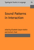 Cover: Sound Patterns in Interaction - John Benjamins Publishing Co