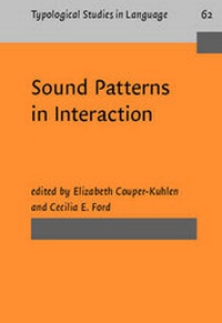 Enlarge image Cover: Sound Patterns in Interaction - John Benjamins Publishing Co
