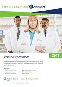 Abbildung von: Facts & Comparisons eanswers Annual CD-ROM 2011 - Facts & Comparisons,U.S.