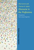 Cover: Discourse in the Professions - John Benjamins Publishing Co