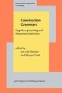 Cover: Construction Grammars - John Benjamins Publishing Co