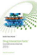 Cover: Drug Interaction Facts 2013 - Facts & Comparisons,U.S.
