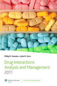 Abbildung von: Drug Interactions Analysis and Management 2011 - Facts & Comparisons,U.S.