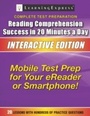 Cover: Reading Comprehension Success in 20 Minutes a Day - LearningExpress LLC