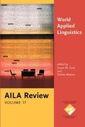 Cover: World Applied Linguistics - John Benjamins Publishing Co