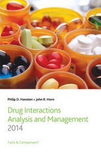 Abbildung von: Drug Interaction Analysis and Management 2014 - Facts & Comparisons,U.S.