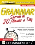 Cover: Grammar Success in 20 Minutes a Day - LearningExpress LLC