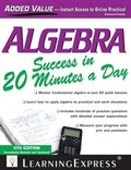 Cover: Algebra Success in 20 Minutes a Day - Learning Express Llc