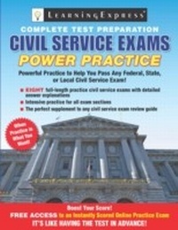 Enlarge image Cover: Civil Service Exams - LearningExpress LLC