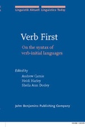 Cover: Verb First - John Benjamins Publishing Co