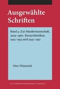 Cover: Ausgewaehlte Schriften - Benjamins (John) North America Inc.,US