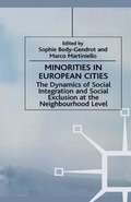 Cover: Minorities in European Cities - Palgrave Macmillan