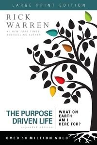 Enlarge image Cover: The Purpose Driven Life Large Print - Zondervan
