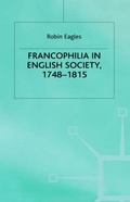 Cover: Francophilia in English Society - Palgrave MacMillan