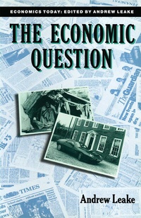 Enlarge image Cover: The Economic Question - Red Globe Press