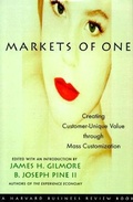 Cover: Markets of One - Harvard Business Review Press