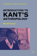 Cover: Introduction to Kant's Anthropology - Semiotext (E)
