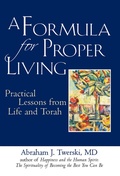 Cover: A Formula for Proper Living - Jewish Lights
