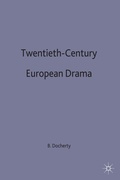 Cover: Twentieth-Century European Drama - Palgrave Macmillan