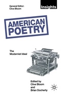 Cover: American Poetry: The Modernist Ideal - Palgrave Macmillan