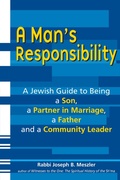 Cover: A Man's Responsibility - Jewish Lights