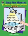 Cover: Take Five Minutes: 365 Calendar-Related Editing Activities - TEACHER CREATED RESOURCES