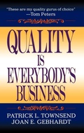 Cover: Quality is Everybody's Business - St Lucie Press