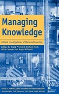 Cover: Managing Knowledge - Palgrave