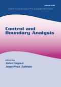 Cover: Control and Boundary Analysis - CRC Press