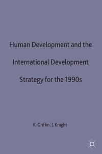Enlarge image Cover: Human Development and the International Development Strategy for the 1990s - Palgrave Macmillan