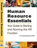 Cover: Human Resource Essentials - Society for Human Resource Management
