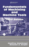 Cover: Fundamentals of Metal Machining and Machine Tools - CRC Press