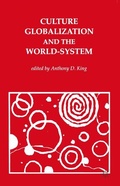 Cover: Culture, Globalisation and the World System - Red Globe Press