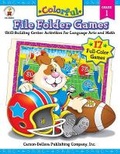 Cover: Colorful File Folder Games, Grade 1 - Carson Dellosa Education