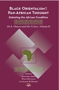 Cover: Black Orientalism and Pan-African Thought - Africa Research & Publications