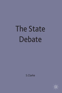 Enlarge image Cover: The State Debate - Palgrave Macmillan
