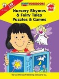 Cover: Nursery Rhymes & Fairy Tales Puzzles & Games, Grades Pk - 1 - Carson Dellosa Education
