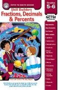 Cover: Fractions, Decimals, & Percents, Grades 5 - 6 - Skill Builders