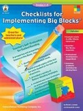 Cover: Checklists for Implementing Big Blocks(tm), Grades 4 - 8 - Four Blocks (a Division of Carson-Dellosa)