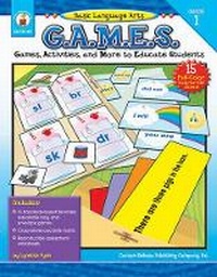 Enlarge image Cover: Basic Language Arts G.A.M.E.S., Grade 1 - Carson Dellosa Education