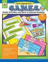 Enlarge image Cover: Basic Language Arts G.A.M.E.S., Grade 3 - Carson Dellosa Education