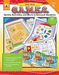 Cover: Basic Math G.A.M.E.S., Grade K - Carson Dellosa Education