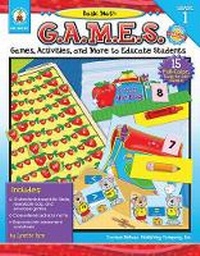 Enlarge image Cover: Basic Math G.A.M.E.S., Grade 1 - Carson Dellosa Education