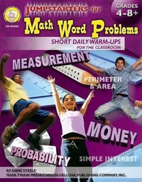 Enlarge image Cover: Jumpstarters for Math Word Problems, Grades 4 - 12 - Mark Twain Media
