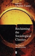 Cover: Reclaiming the Sociological Classics - Wiley