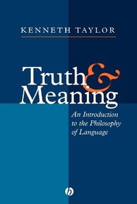 Enlarge image Cover: Truth and Meaning - Wiley